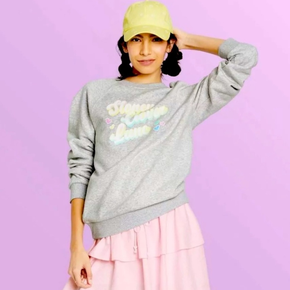 Stoney Clover Lane x Target Gray Crewneck